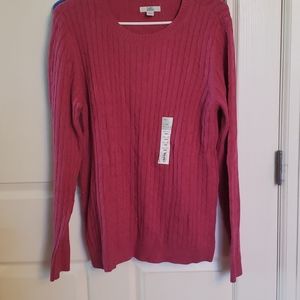 NWT Croft & Barrow sweater